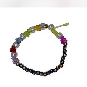 Gummy bear beaded Rave Kandi bracelet